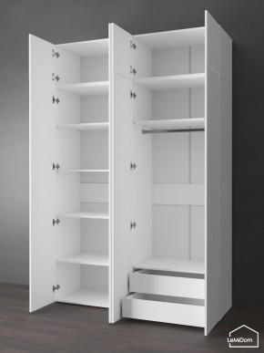 Шкаф с антресолью Linnea MHR-4POA-2 2450х1600х510 (Белый-М 11.1.2) в Полевском - polevskoy.mebel24.online | фото 6