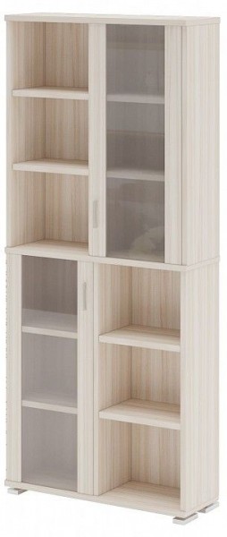 Шкаф-витрина Домино ПУ-30-2-ФС в Полевском - polevskoy.mebel24.online | фото 2