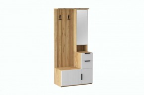 СТЕФАНИ-1 Прихожая (дуб крафт золотой/белый софт) в Полевском - polevskoy.mebel24.online | фото