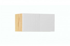 СТЕФАНИ-1.1 Антресоль (дуб крафт золотой/белый софт) в Полевском - polevskoy.mebel24.online | фото