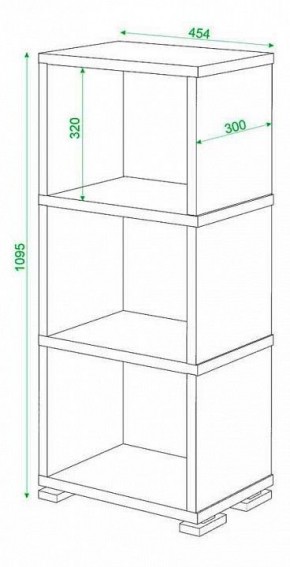 Стеллаж Домино СБ-15/3 в Полевском - polevskoy.mebel24.online | фото 2