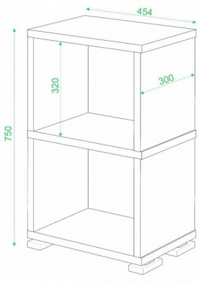 Стеллаж-колонка Домино СБ-15/2 в Полевском - polevskoy.mebel24.online | фото 2