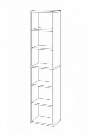 Стеллаж-колонка Домино СУ(ш1в2) в Полевском - polevskoy.mebel24.online | фото 3