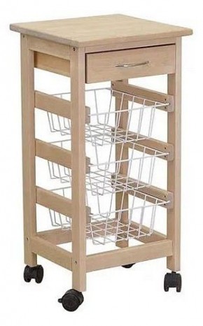 Стеллаж С ящиком и корзинами в Полевском - polevskoy.mebel24.online | фото 2