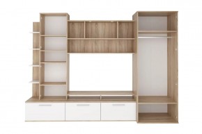 Стенка Денвер (СТЛ.151.01) Дуб сонома/Белый в Полевском - polevskoy.mebel24.online | фото 2
