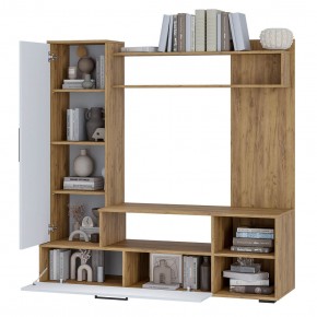 Гостиная Евро 2 (крафт/белый) в Полевском - polevskoy.mebel24.online | фото 2