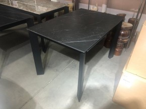 Стол CORNER 120 MATT BLACK MARBLE SOLID CERAMIC / BLACK, ®DISAUR в Полевском - polevskoy.mebel24.online | фото 10