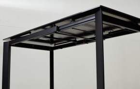 Стол CORNER 120 MATT BLACK MARBLE SOLID CERAMIC / BLACK, ®DISAUR в Полевском - polevskoy.mebel24.online | фото 2