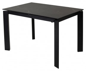 Стол CORNER 120 MATT BLACK MARBLE SOLID CERAMIC / BLACK, ®DISAUR в Полевском - polevskoy.mebel24.online | фото 9