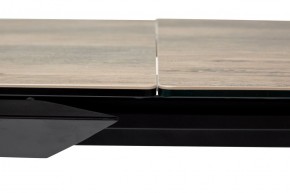 Стол CREMONA 140 KL-61 под дерево, итальянская керамика/ черный каркас, ®DISAUR в Полевском - polevskoy.mebel24.online | фото 6