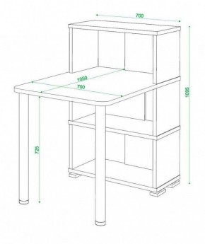 Стол компьютерный Домино СБ-10М3 в Полевском - polevskoy.mebel24.online | фото 4