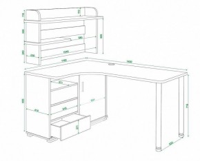 Стол компьютерный Домино СР-145М в Полевском - polevskoy.mebel24.online | фото 5