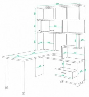 Стол компьютерный Домино СР-420/150 в Полевском - polevskoy.mebel24.online | фото 2