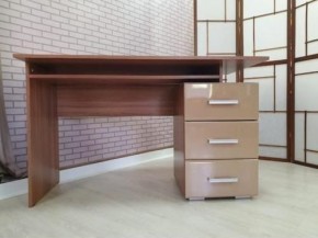 Стол компьютерный Симба Ясень шимо-Кофе с молоком в Полевском - polevskoy.mebel24.online | фото 2