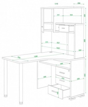 Стол компьютерный СР-130 в Полевском - polevskoy.mebel24.online | фото 2