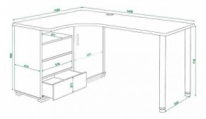 Стол письменный Домино СР-145СМ в Полевском - polevskoy.mebel24.online | фото 5