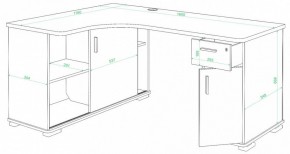 Стол письменный Домино СР-160М в Полевском - polevskoy.mebel24.online | фото 2