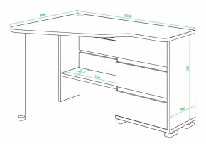 Стол письменный СР-322С в Полевском - polevskoy.mebel24.online | фото 2