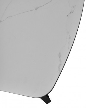 Стол RASMUS 160 TL-45 Белый мрамор, испанская керамика / черный каркас, ®DISAUR в Полевском - polevskoy.mebel24.online | фото 6