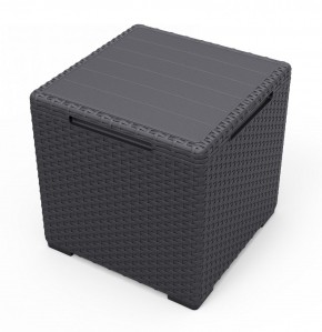 Стол с функцией хранения Виго (Vigo storage box) графит в Полевском - polevskoy.mebel24.online | фото 2