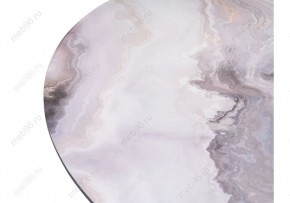 Стол стеклянный Вернер 115х75 серо-коричневый агат / графит в Полевском - polevskoy.mebel24.online | фото 4