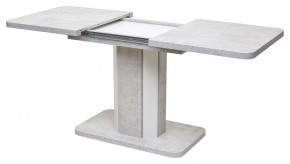 Стол STORK 120 Белый бетон/ Белый М-City в Полевском - polevskoy.mebel24.online | фото 5
