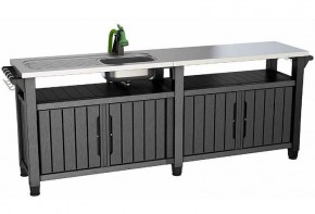 Столик для барбекю 415 Л (Unity Chef 415 L) графит в Полевском - polevskoy.mebel24.online | фото 3