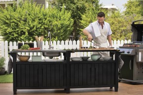 Столик для барбекю 415 Л (Unity Chef 415 L) графит в Полевском - polevskoy.mebel24.online | фото 4