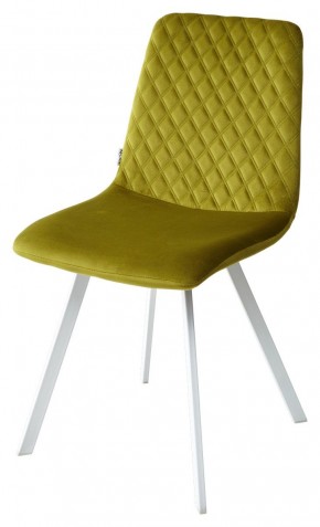 Стул DAIQUIRI BLUVEL-75 OLIVA / белый каркас, велюр М-City в Полевском - polevskoy.mebel24.online | фото 4