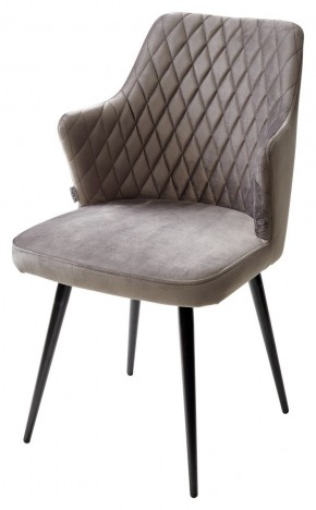 Стул HERMAN 360 град. ГРАФИТ #14, велюр / черный каркас М-City в Полевском - polevskoy.mebel24.online | фото 1
