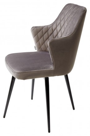 Стул HERMAN 360 град. ГРАФИТ #14, велюр / черный каркас М-City в Полевском - polevskoy.mebel24.online | фото 4