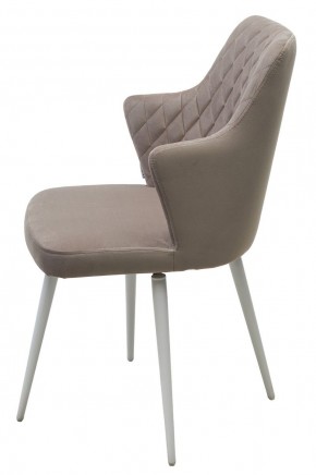 Стул HERMAN 360 град. ЛАТТЕ #25, велюр / белый каркас М-City в Полевском - polevskoy.mebel24.online | фото 6
