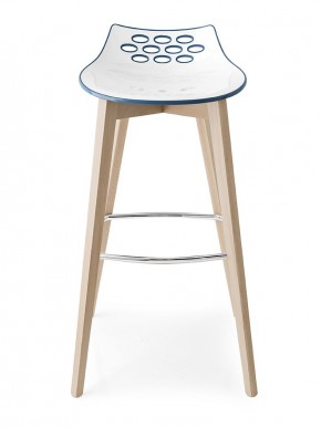 Стул JAM W CB/1487, ash.P12 smoke/ P799-P12P WHITE/ GLOSSY SKY BLUE в Полевском - polevskoy.mebel24.online | фото