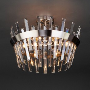 Светильник на штанге TK Lighting Steccato 10111/5 сатин-никель/прозрачный хрусталь Strotskis в Полевском - polevskoy.mebel24.online | фото 3