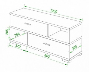 Тумба комбинированная Домино СБ-40/2 в Полевском - polevskoy.mebel24.online | фото 3