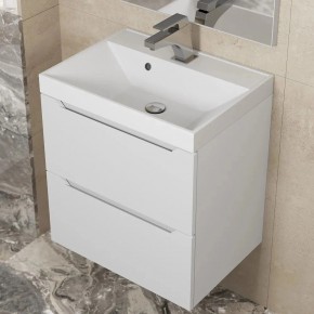Тумба под раковину Uperwood Tanos 50 см, подвесная, белая матовая в Полевском - polevskoy.mebel24.online | фото 11