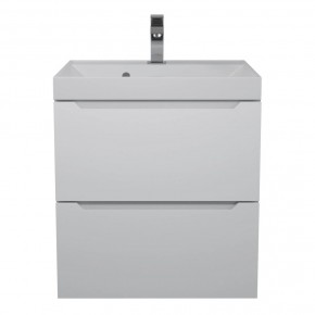 Тумба под раковину Uperwood Tanos 50 см, подвесная, белая матовая в Полевском - polevskoy.mebel24.online | фото 7