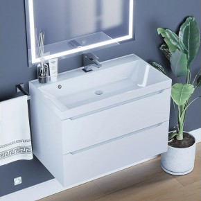 Тумба под раковину Uperwood Tanos 80 см, подвесная, белая матовая в Полевском - polevskoy.mebel24.online | фото 10