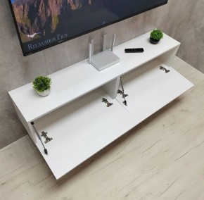 Тумба подвесная под ТВ LINES MTV1-MA 750 Белый глянец (Белый-M 10.1.1) в Полевском - polevskoy.mebel24.online | фото 11