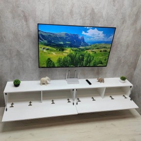 Тумба подвесная под ТВ LINES MTV4-MA 1150 Белый матовый (Белый-M 10.1.2) в Полевском - polevskoy.mebel24.online | фото 11