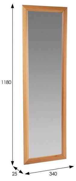 Зеркало настенное Селена в Полевском - polevskoy.mebel24.online | фото 3